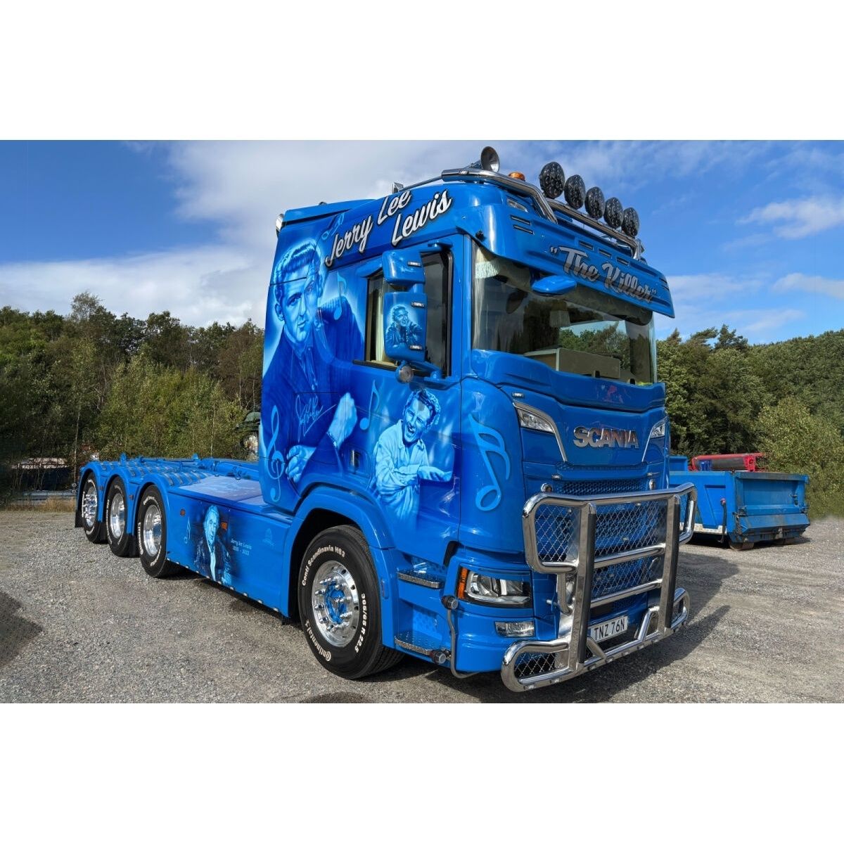 01-5260 - WSI - Scania CR 8x4 Abrollkipper mit 15m³ Mulde - Molander - SE