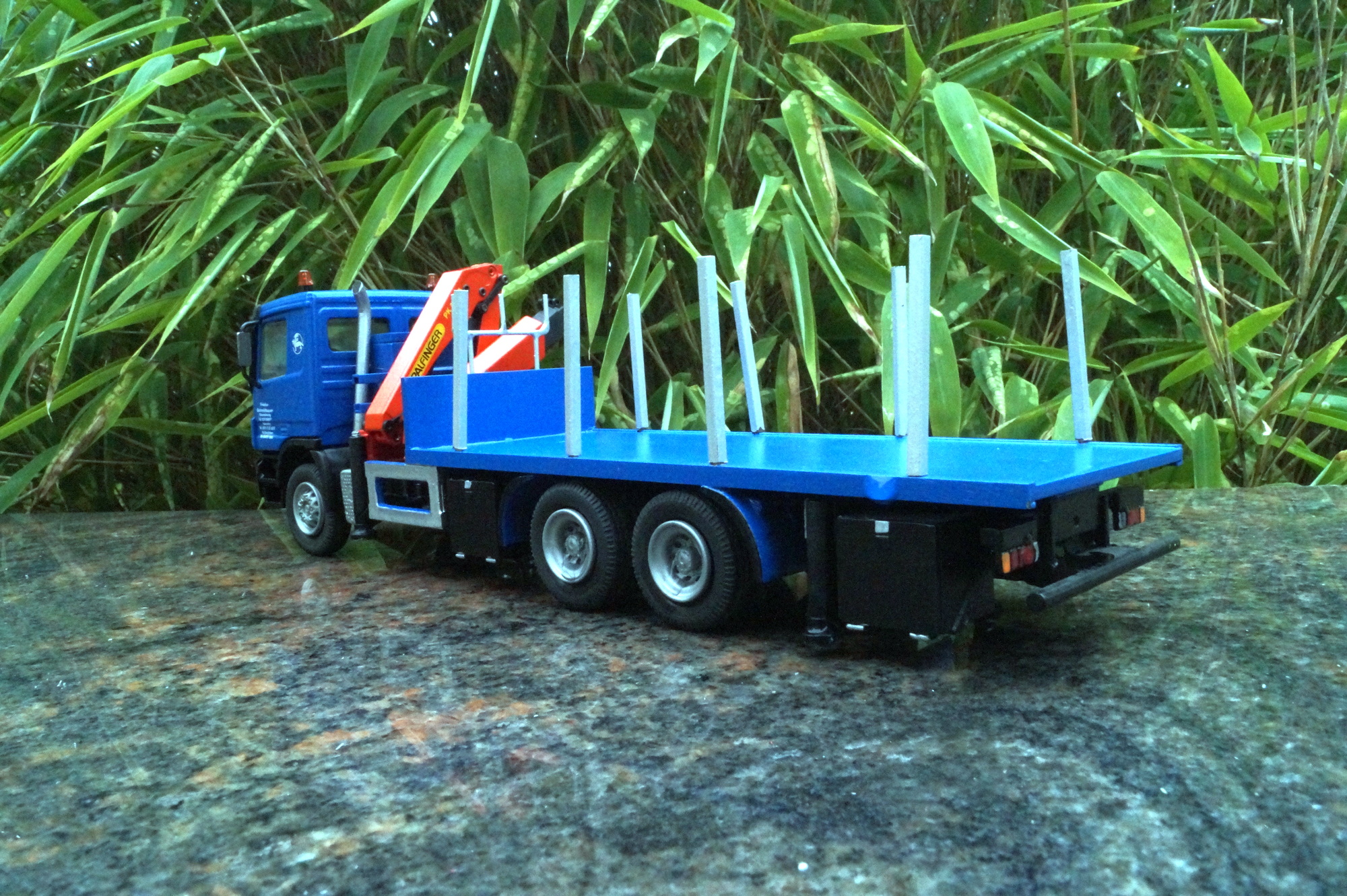 Mercedes Benz Actros Schwerlasz Pritschen LKW mit Palfinger PK 19000 Ladekran "Schmidbauer"