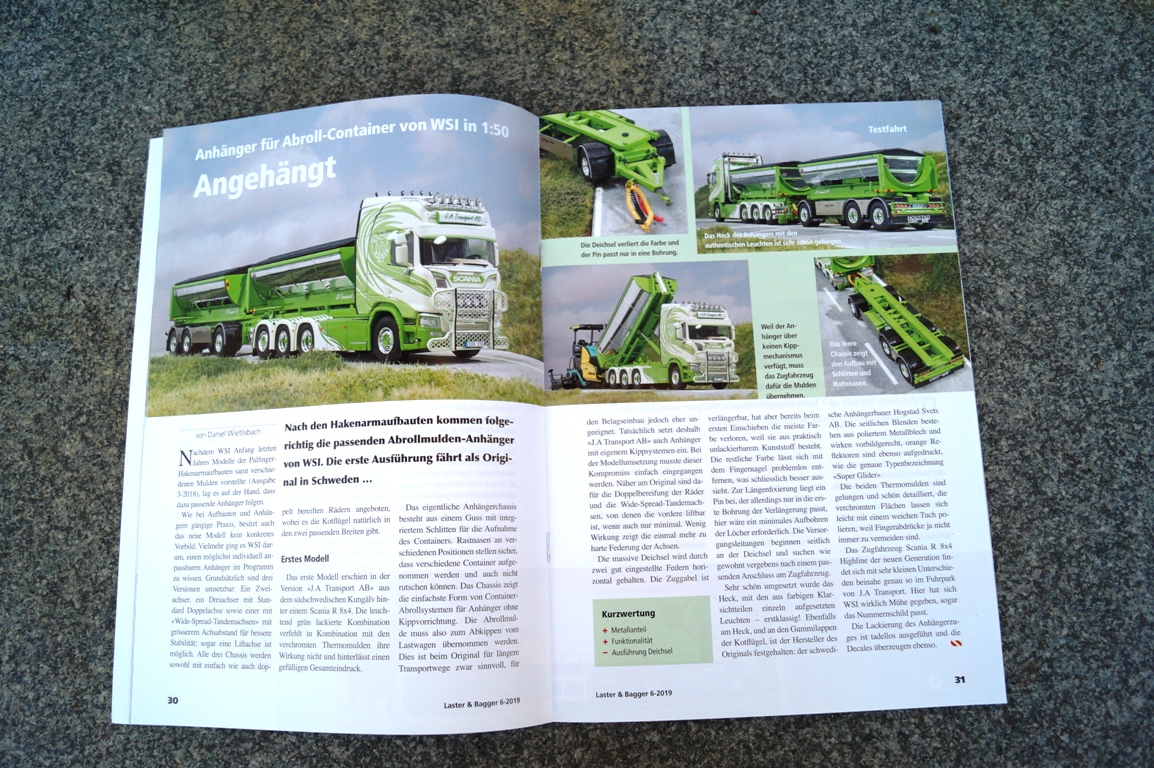 Zeitschrift Laster & Bagger 6-2019