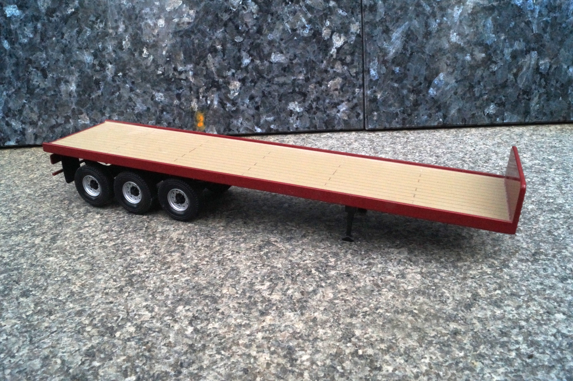 Zubehör 3achs Ballastauflieger "Van der Wiel"