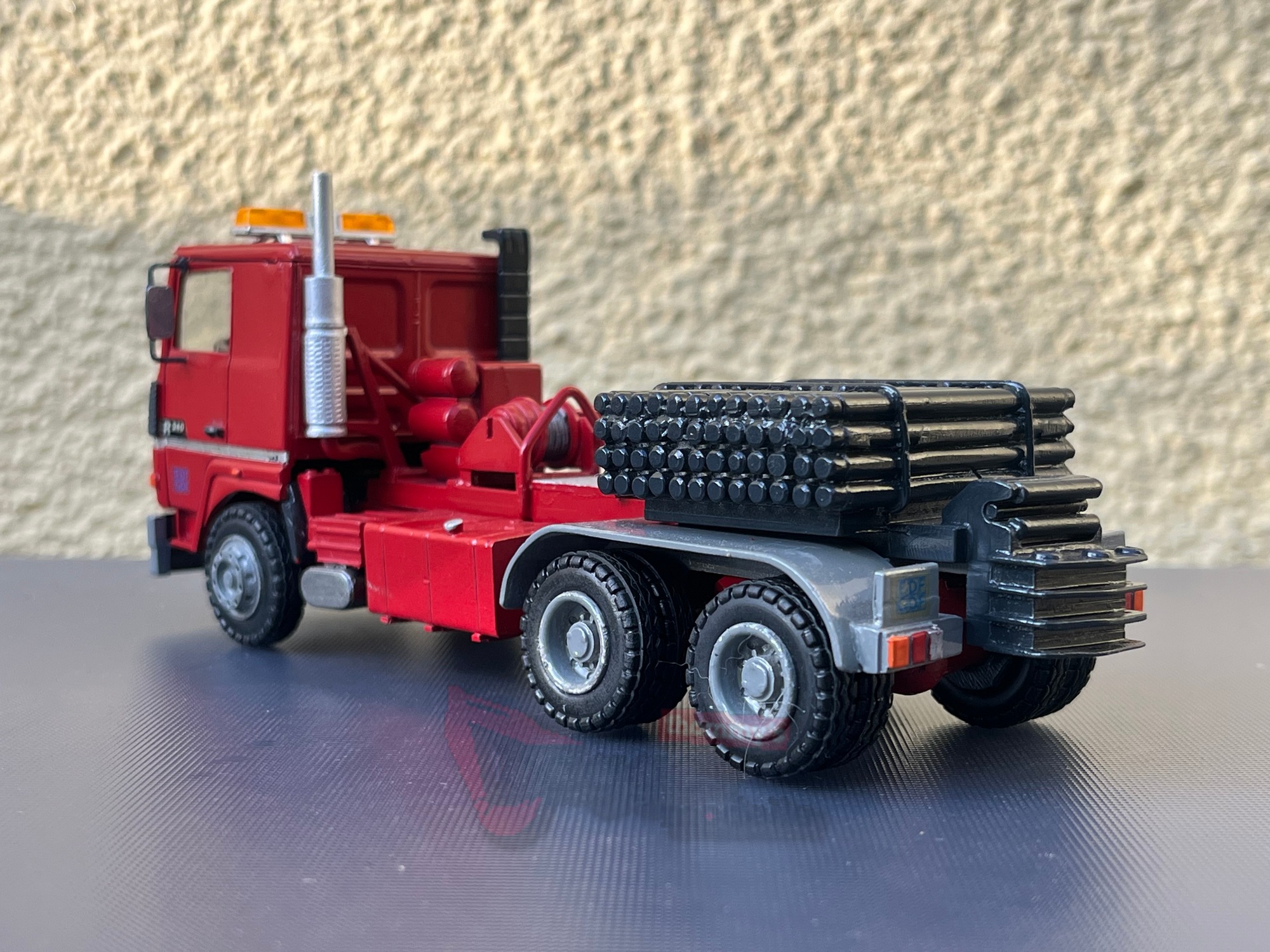 10175 - Rainer- Renault R 340 Schwerlastzugmaschine mit Ladung