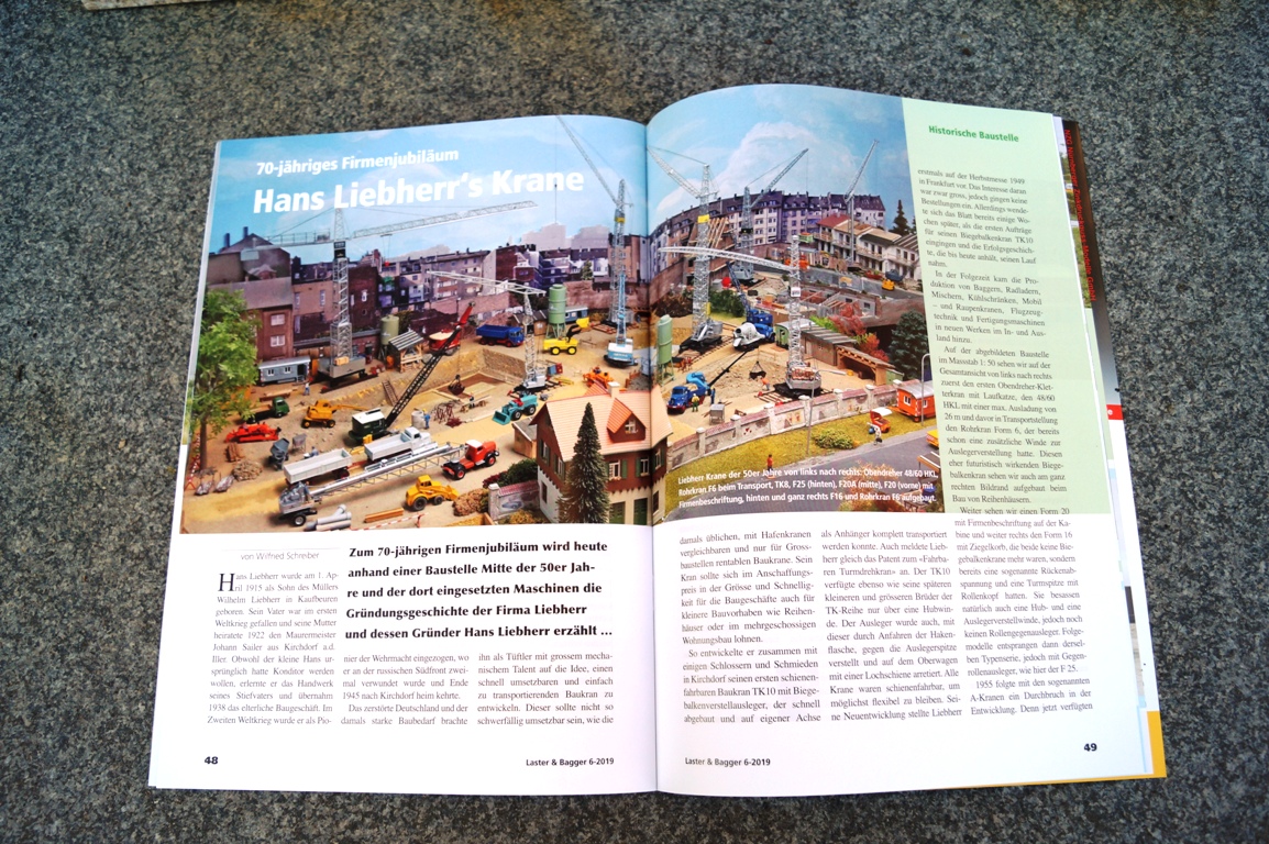 Zeitschrift Laster & Bagger 6-2019