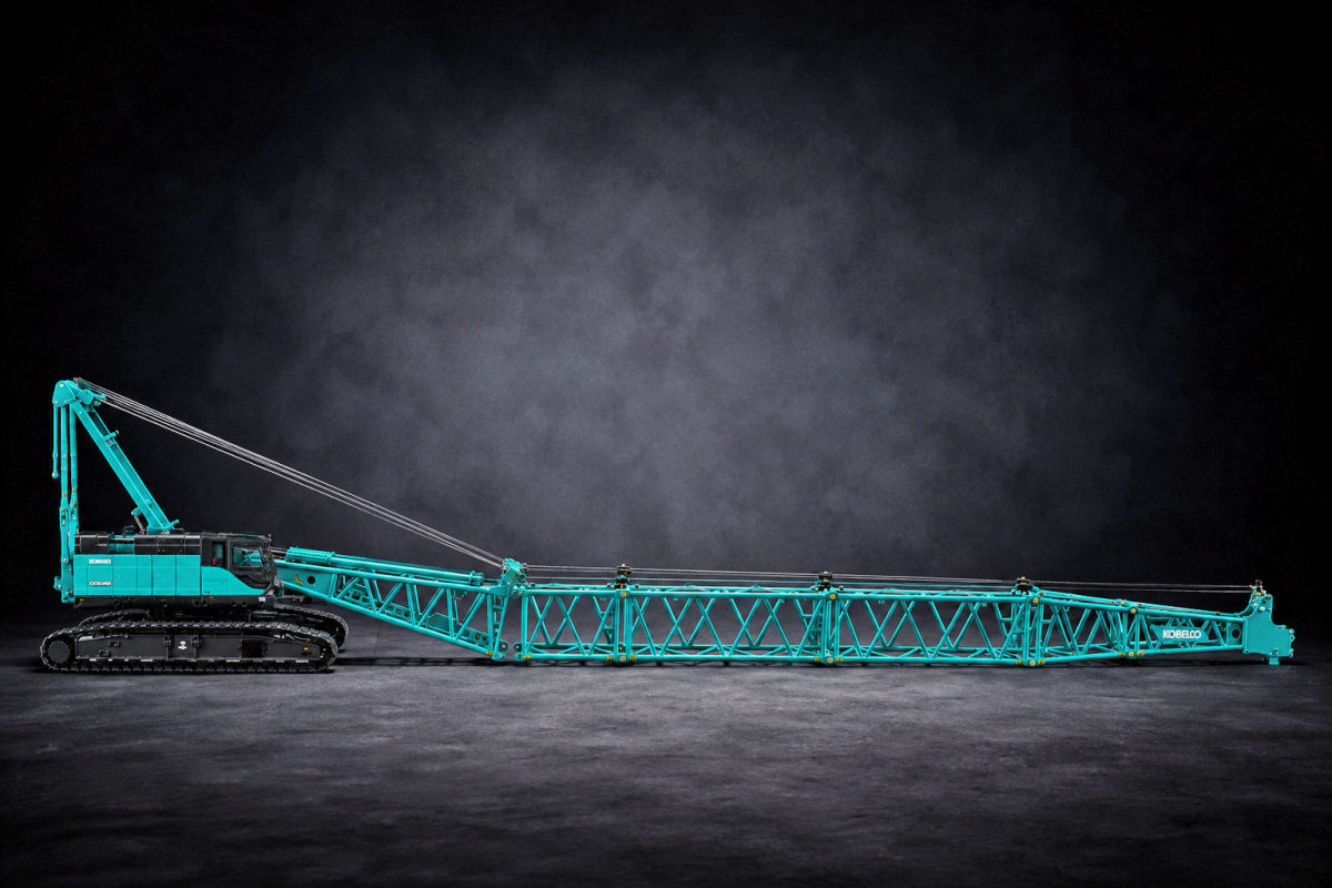 31-0322 - IMC - Kobelco CKS1350 Gittermastraupenkran
