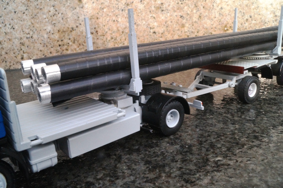 MAN 2achs mit 3achs Nachläufer Pipeliner