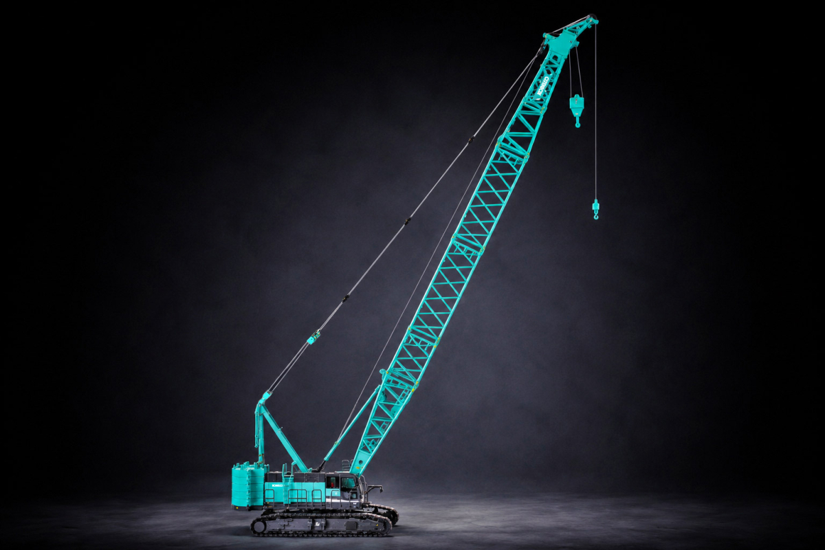 31-0323 - IMC - Kobelco CKE 1350G Gittermastraupenkran