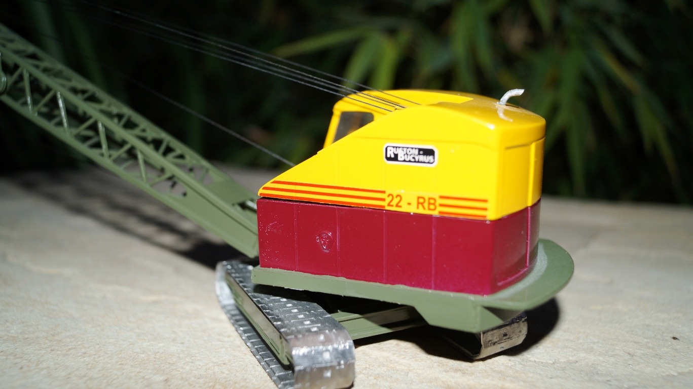 Bucyrus Ruston  22RB Seilbagger mit Schleppschaufel