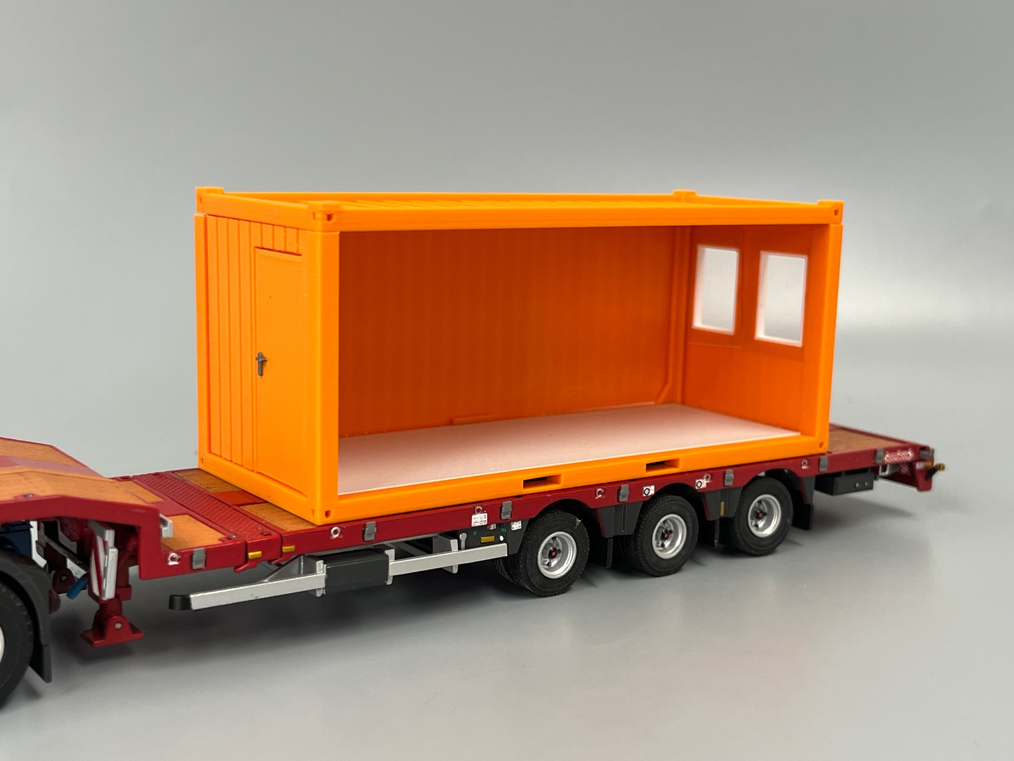 150180-1 -3D Faktory- Doppel Bürocontainer orange