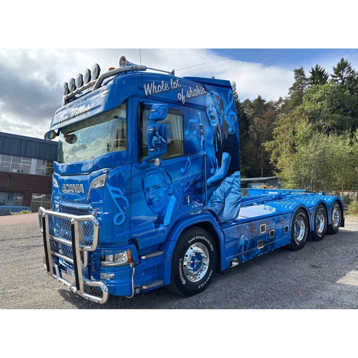 01-5260 - WSI - Scania CR 8x4 Abrollkipper mit 15m³ Mulde - Molander - SE