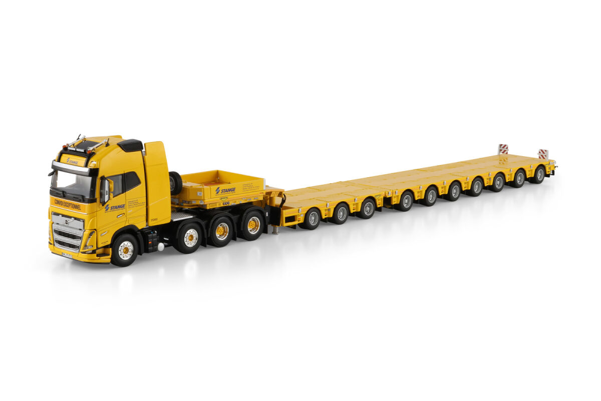 01-4935 - WSI - Volvo FH5 GL XL 8x4 mit 3achs Nooteboom Euro Tieflader - STANGE - D