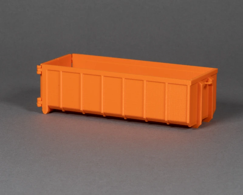 5603-2 - MSM - Abrollcontainer 20m3 orange