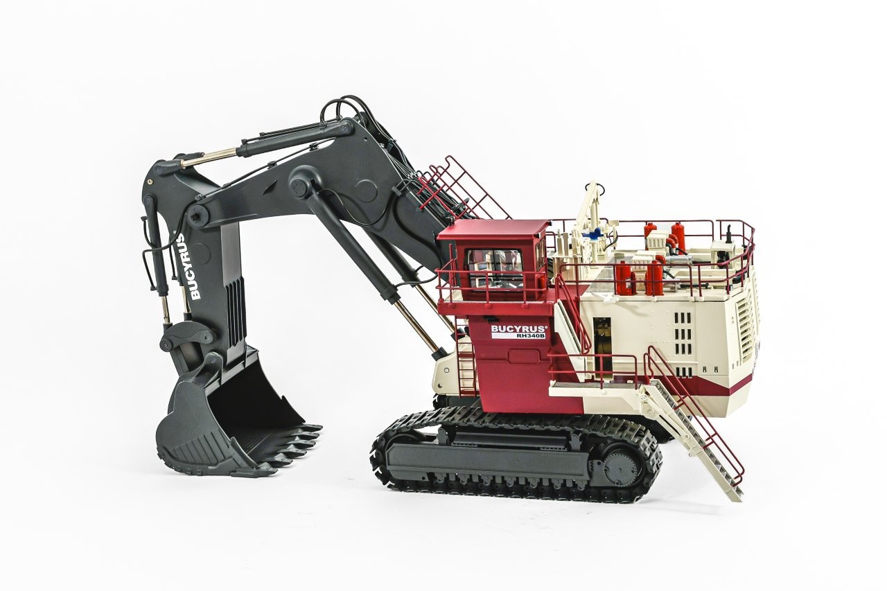 Bymo - BUCYRUS Bagger RH340B mit Tieflöffel