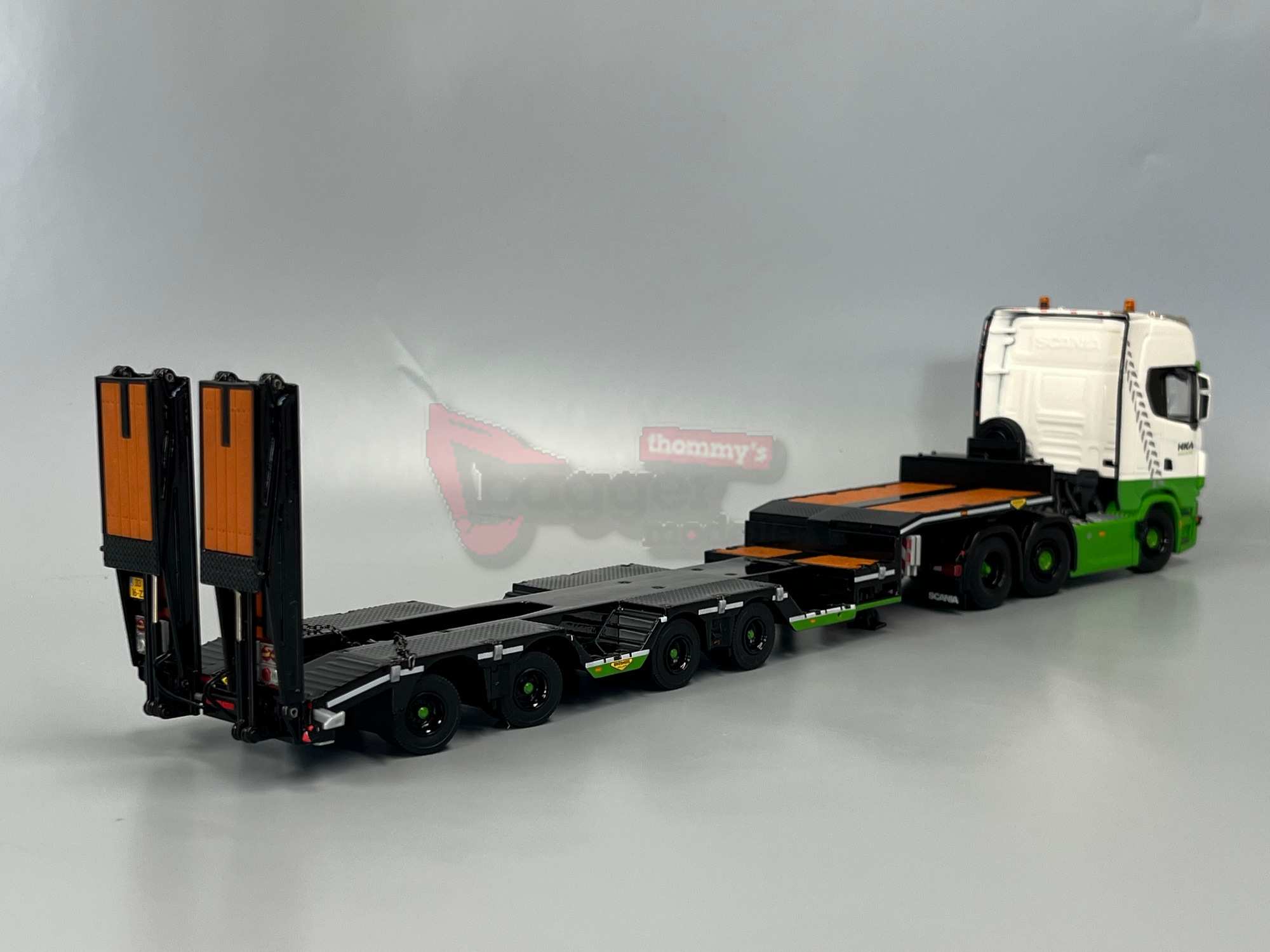 01-5299 -WSI - Scania S Highline CS 20H Doppellenker-Tieflader - 4 Achs - HKA -NL