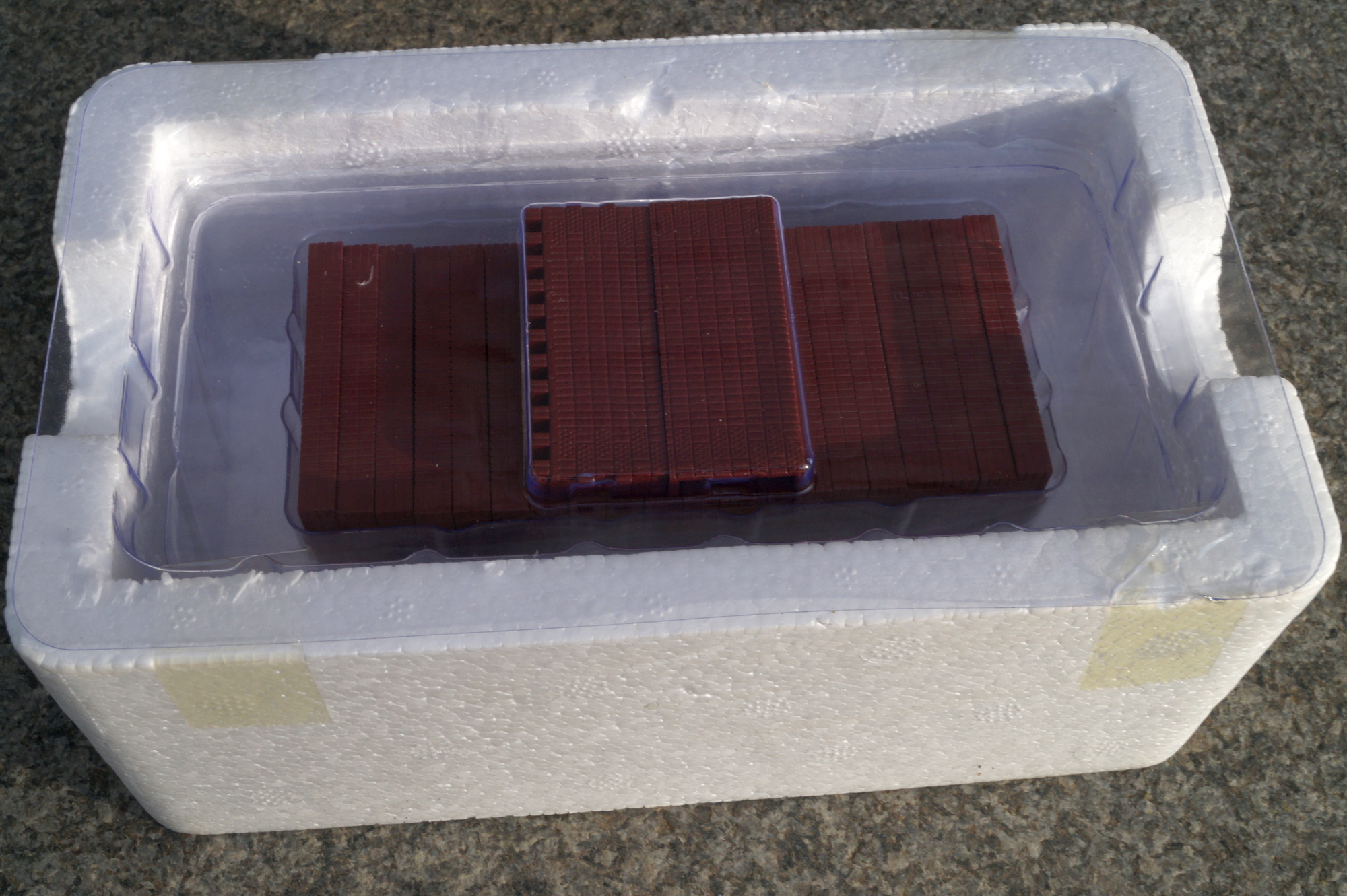 12-1023 - WSI - Zubehör Ziegelsteine rot  22 Stück