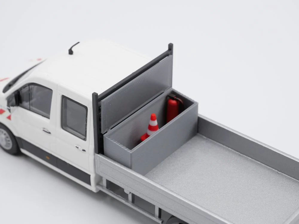 150194-3D Druckfaktory -Transportbox für Pritsche - Maßstab 1:50