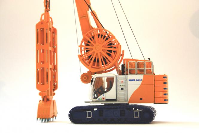 25030_1 - Bymo - BAUER Grabsystem GB50 mit Schlitzwandgreifer DHG V