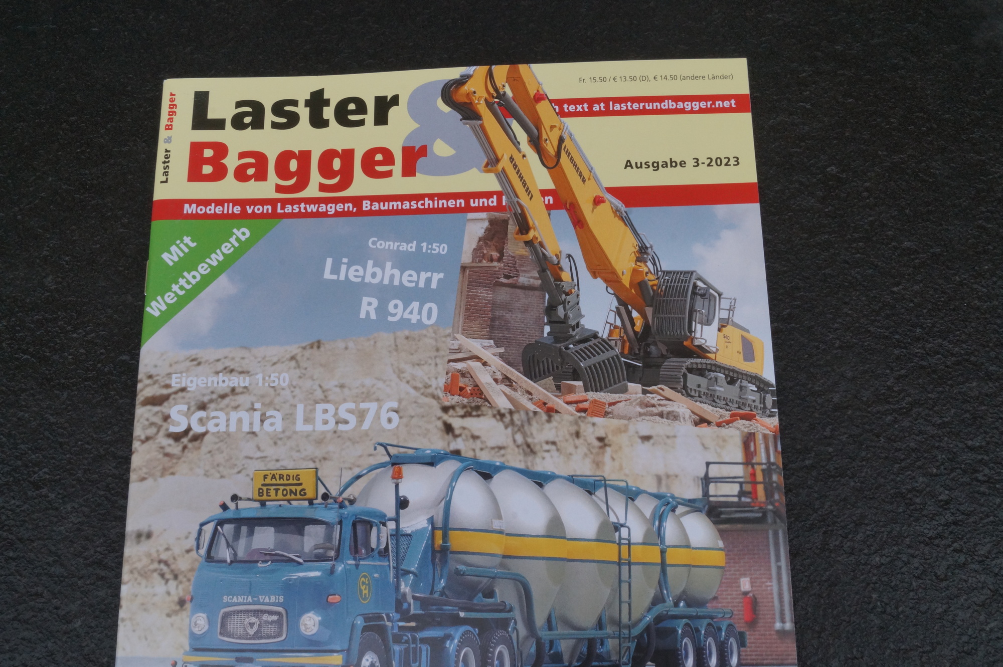 Zeitschrift Laster & Bagger 3-2023