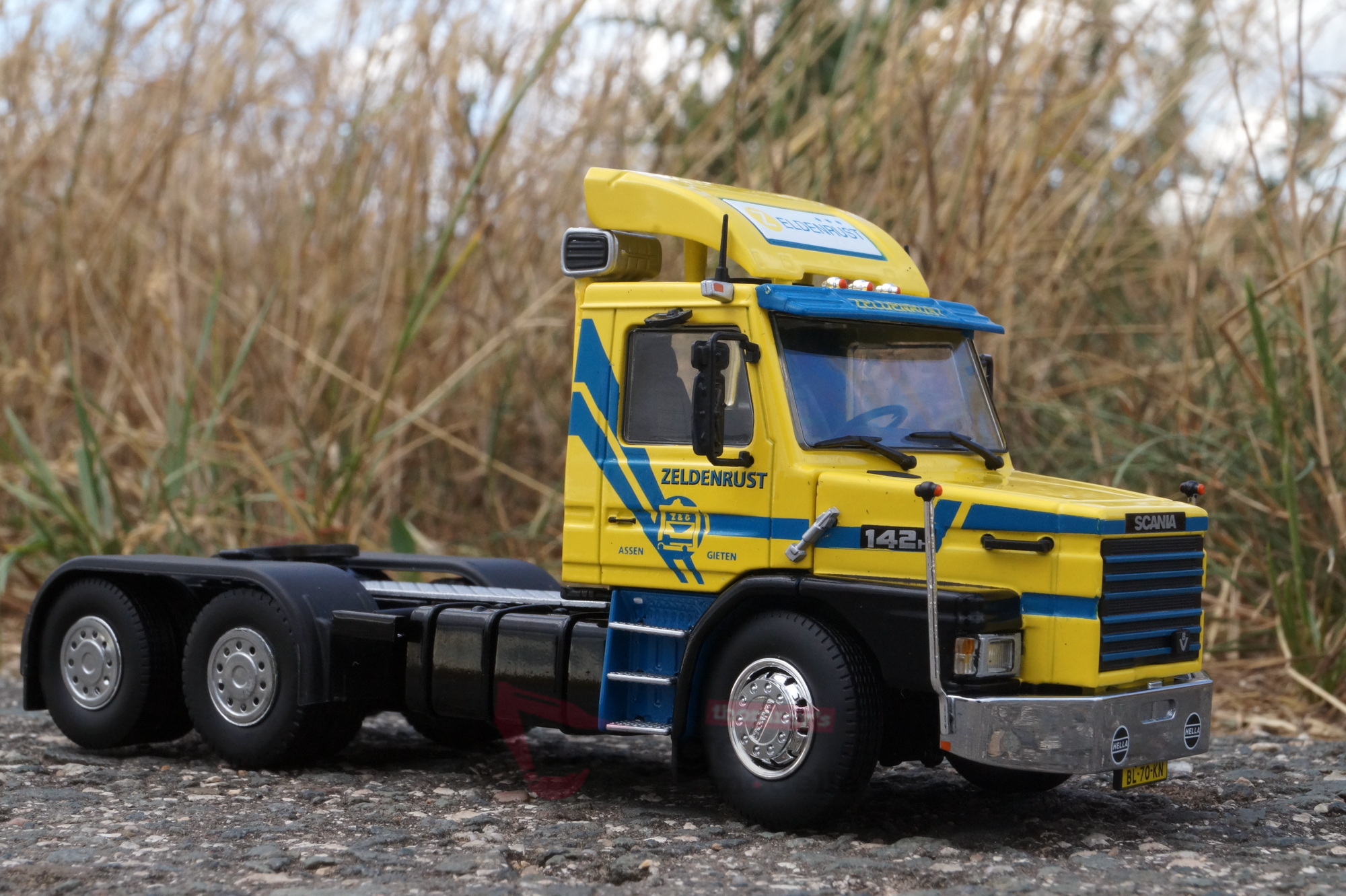 83360 - Tekno  Scania 142H Torpedo 3achs Zugmaschine - Zeldenrust - NL -