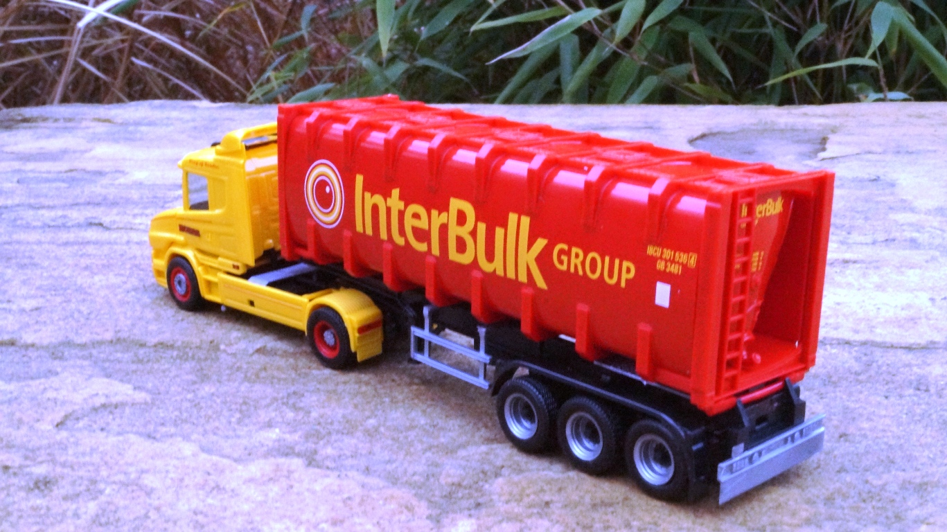 305273 - Herpa - Scania Hauber Bulkcontainer-Sattelzug "Boere /Interbulk (NL)