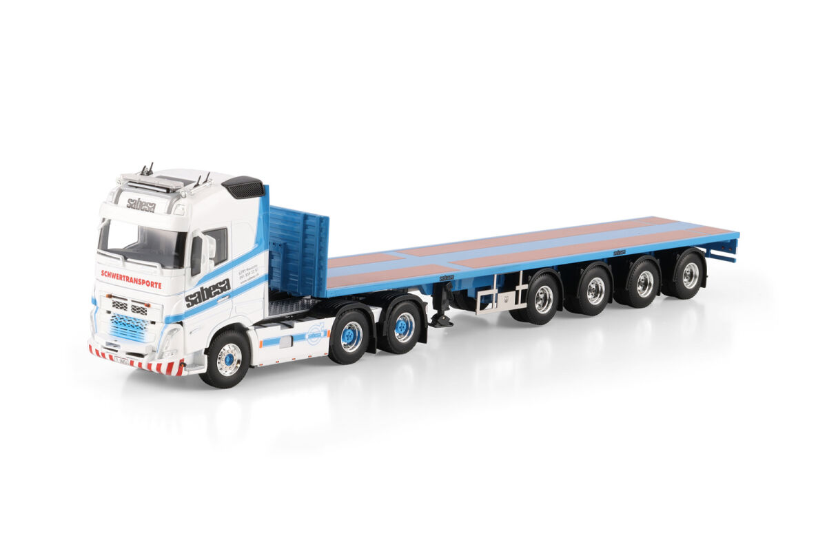 01-4856 - WSI - Volvo FH5 Globetrotter 6x4 mit 4achs Ballasttrailer - Sabesa - CH
