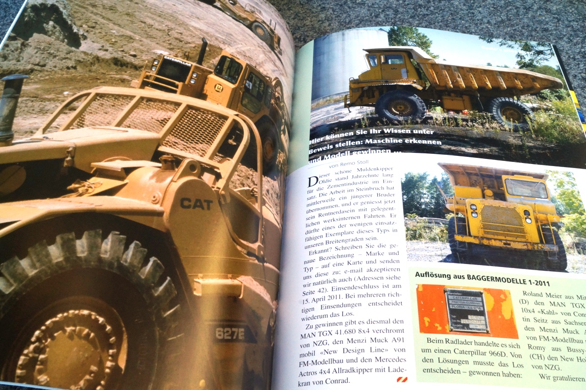 Zeitschrift Laster & Bagger 02-2011