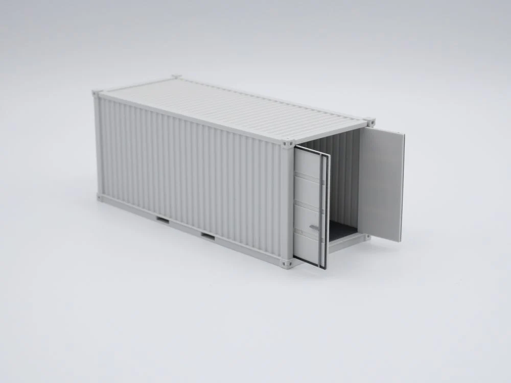 150560 -3D-Druckfaktory -Materialcontainer / Lagercontainer / Seecontainer 20ft - lichtgrau