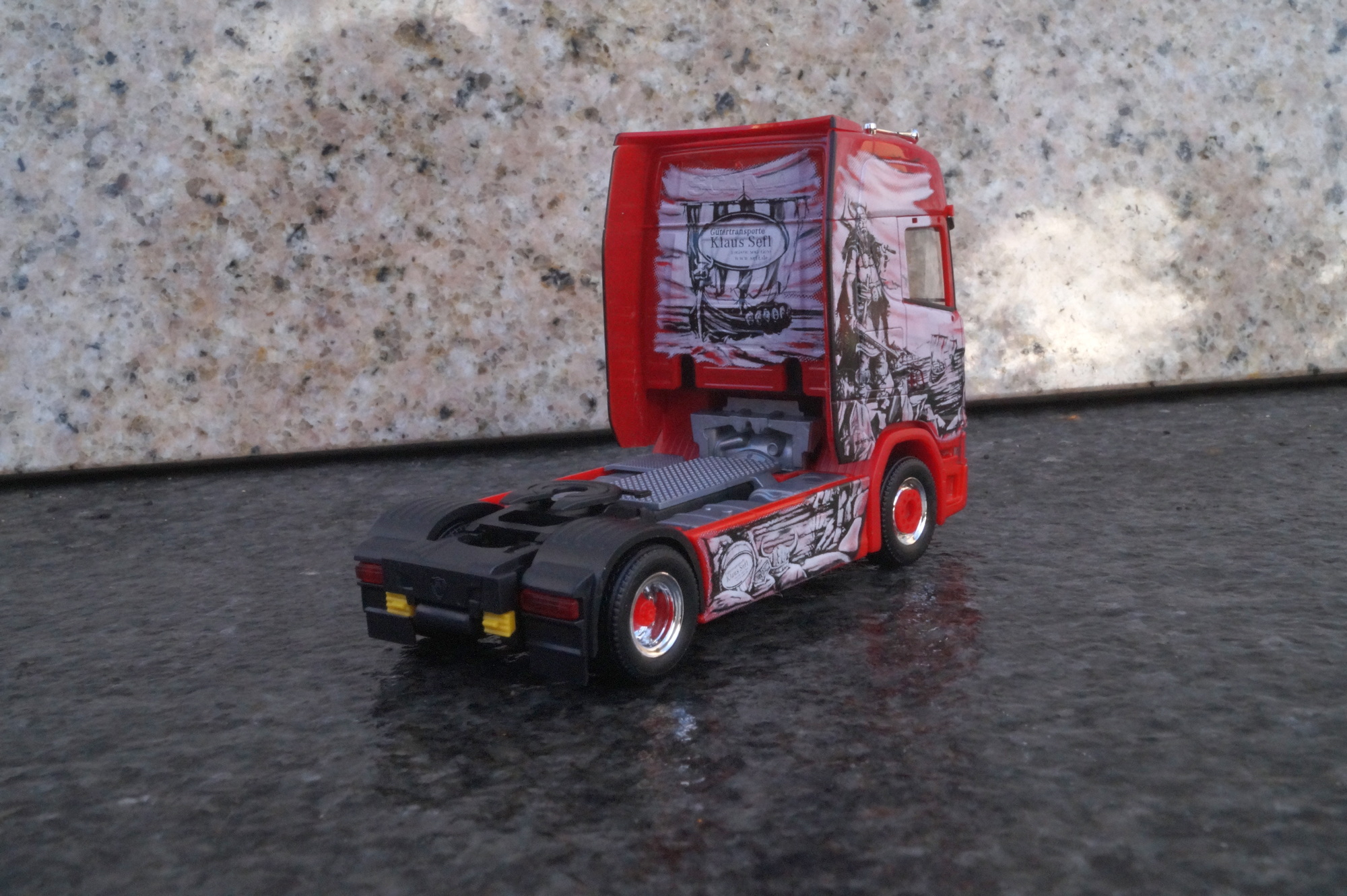 312295 - Herpa - Scania CS 20 HD Zugmaschine "„Sefl Transporte“ (Nordrhein-Westfalen / Mönchengladbach