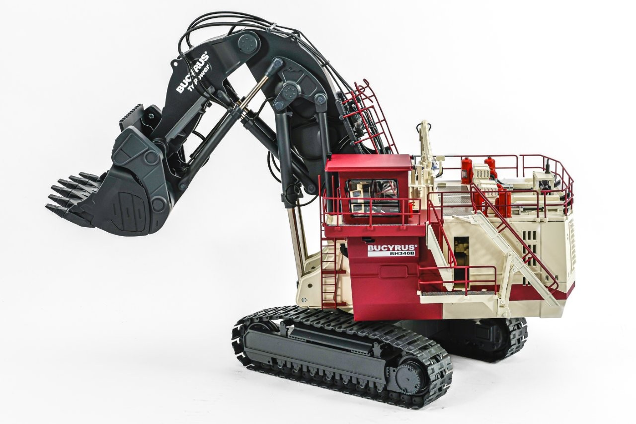 BUCYRUS Bagger RH340B mit Hochlöffel