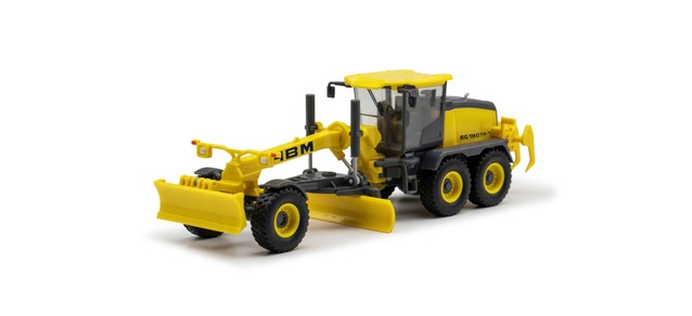 322300 - Herpa - HMB-Nobas BG 180 T-7 Grader mit Schild und Aufreisser