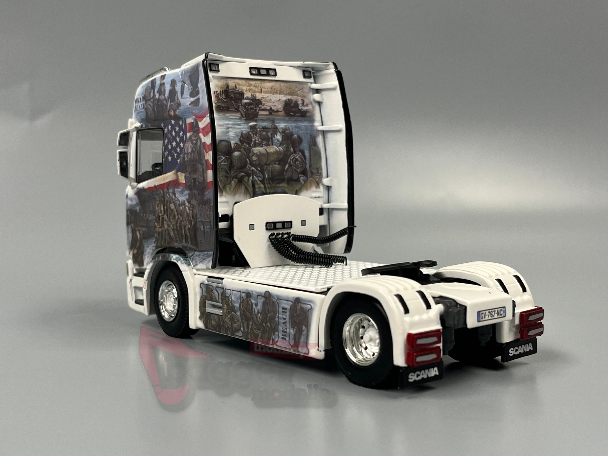 01-4803 - WSI - Scania S Highline CS 20H 2achs Zugmaschine "Gilberttrans (D-Day)