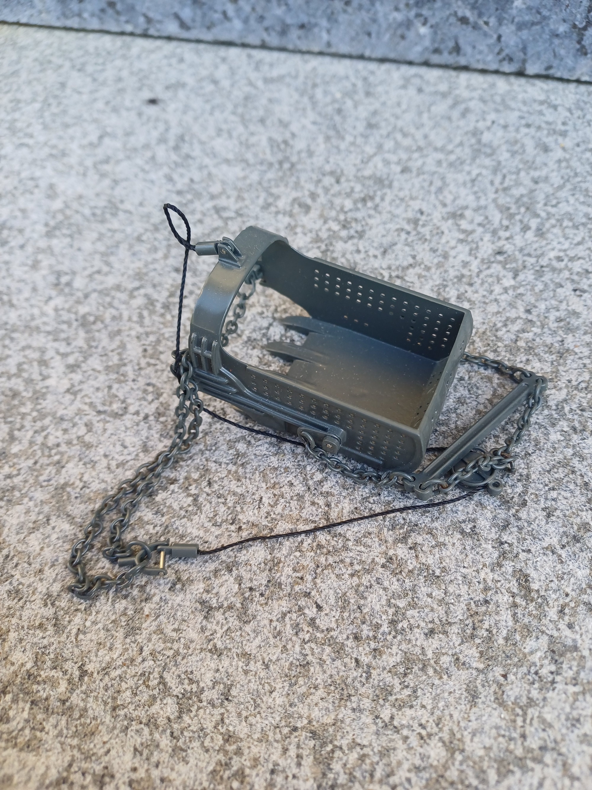 10156 -Zubehör Schleppschaufel dunkelgrau