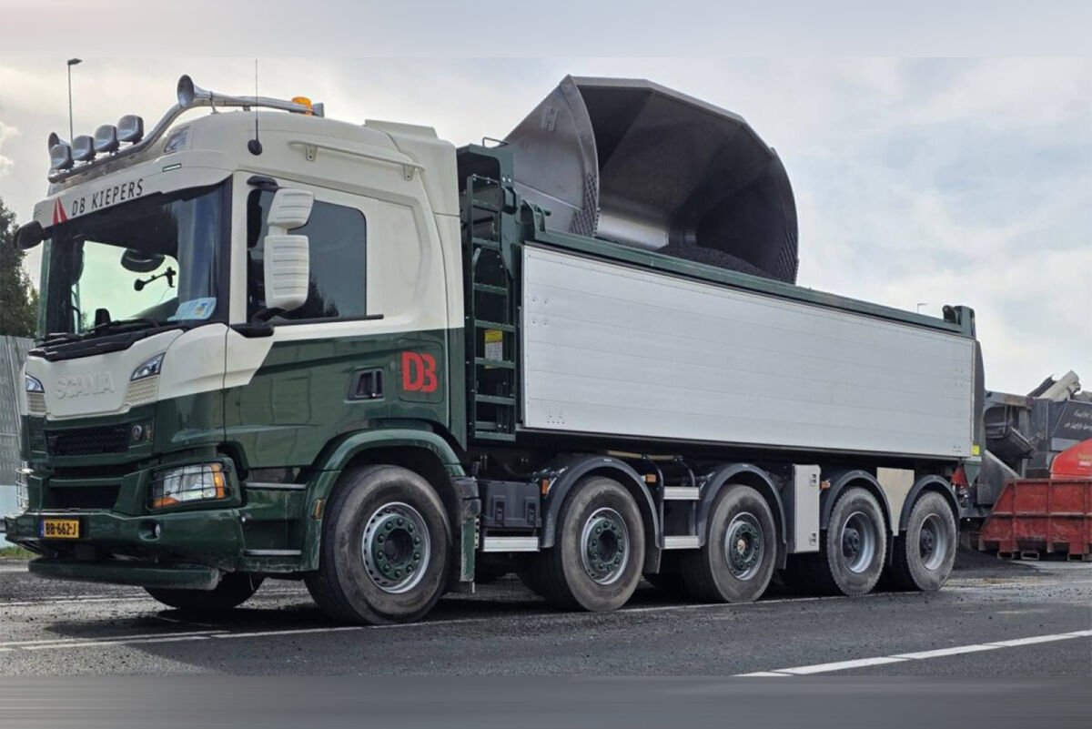 01-5318 - WSI - Scania G Normal CG17N 10x4 Solo Kipper - DB Kiepers - NL