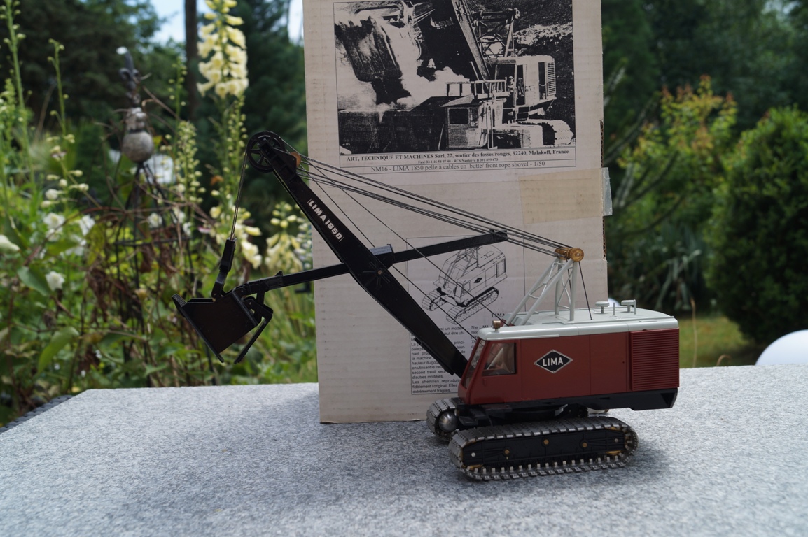 Lima 1850 Seilbagger mit Hochlöffel