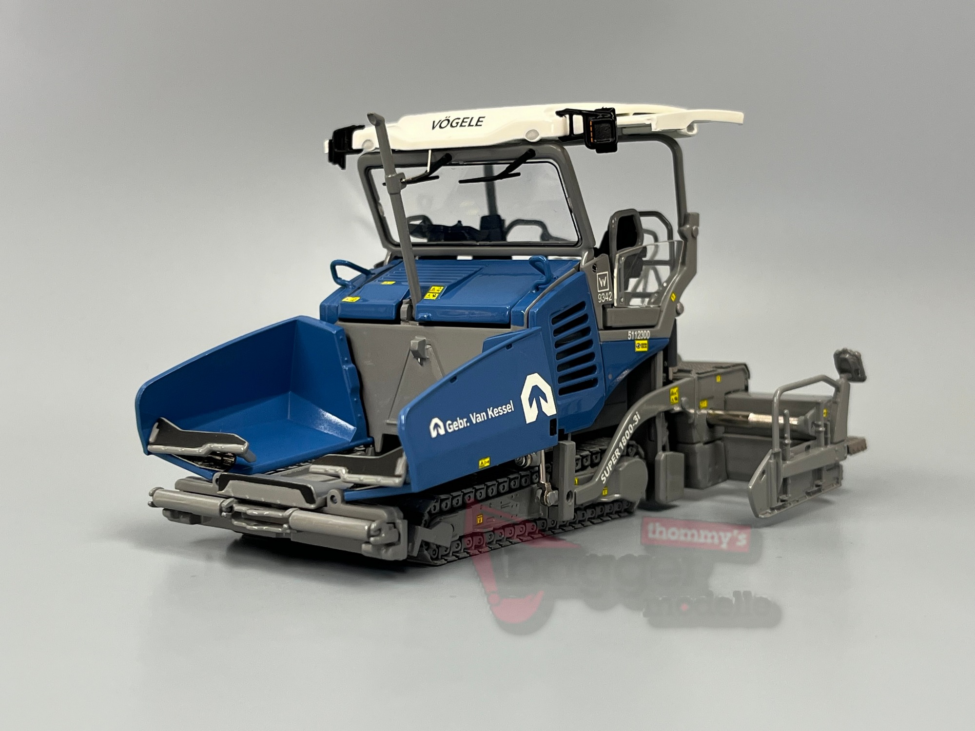 61-2014 - WSI - VÖGELE SUPER 1800-3 Deckenferiger "Gebr. van Kessel"