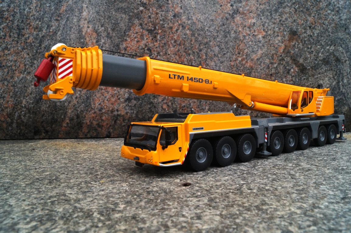 KRANLAB SCALE MODELS - Grue aux couleurs MAMMOET - LIEBHERR LTM 1500 KRANLAB SCALE MODELS - Grue aux couleurs MAMMOET - LIEBHERR LTM 1500