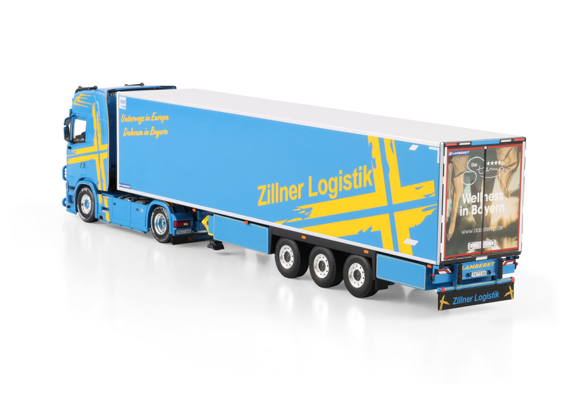01-5207 - WSI - Scania S Highline CS 20H 4x2 Kühltransporter "Zillner" DE""