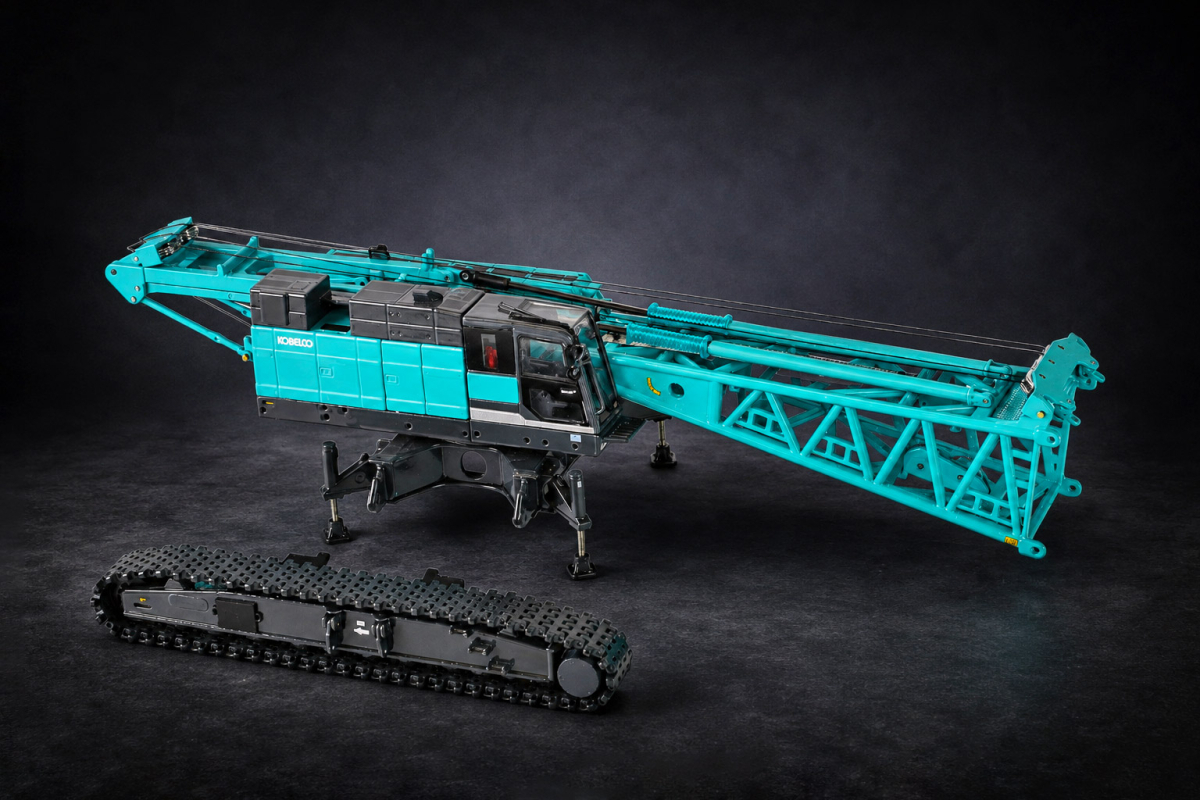31-0323 - IMC - Kobelco CKE 1350G Gittermastraupenkran