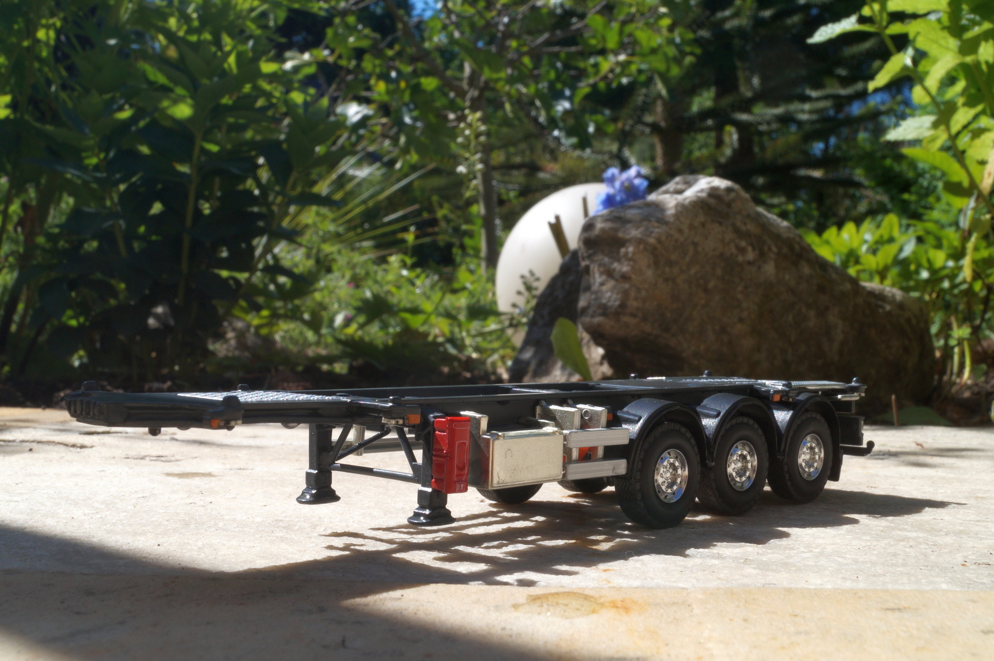 Zubehör Container Auflieger 3achs