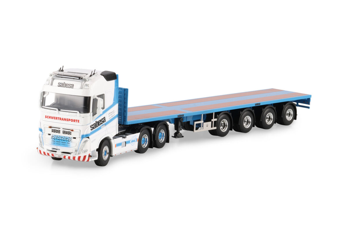 01-4856 - WSI - Volvo FH5 Globetrotter 6x4 mit 4achs Ballasttrailer - Sabesa - CH
