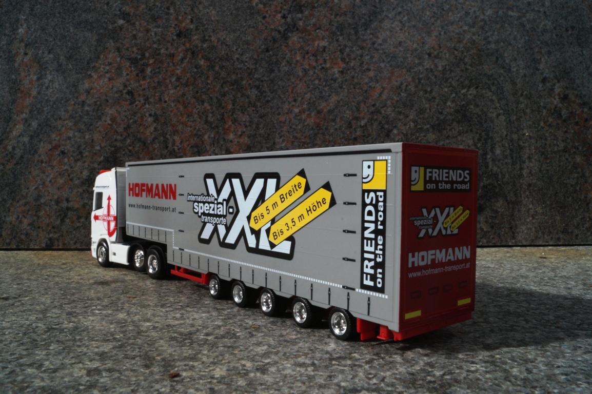 310109 - Herpa - Scania CS 20 Hochdach 6x2 Volumen-Sattelzug "Hofmann" (A)