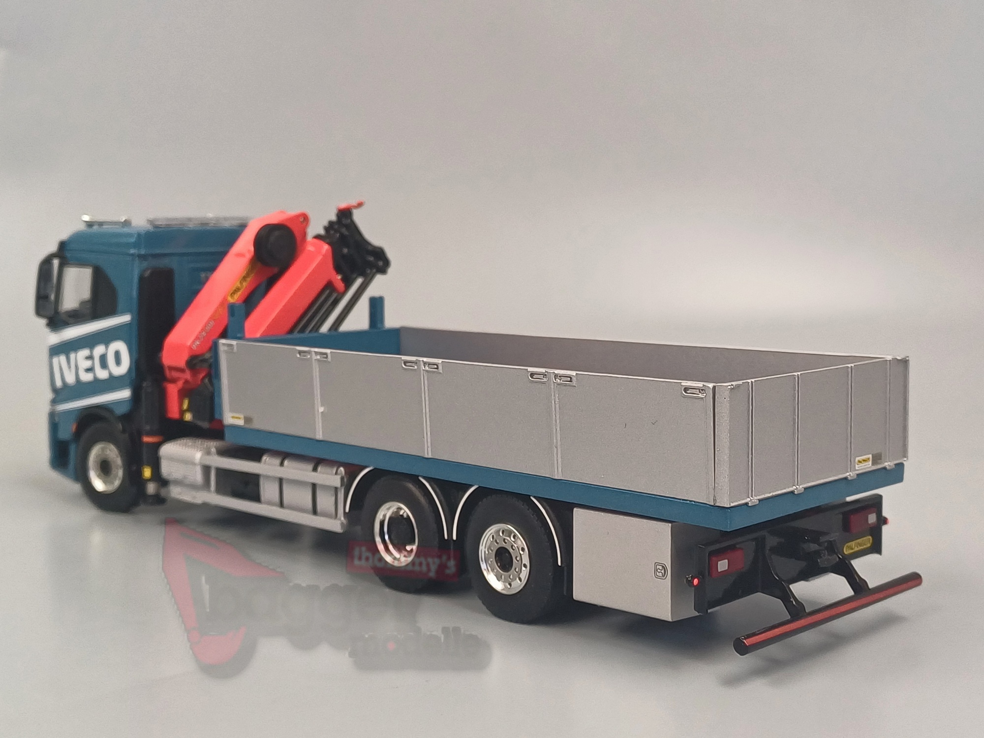 04-2214 - WSI - Iveco S Way AS Pritschen LKW mit Palfingerkran PK 24.001 SLD 5 und Krangabel