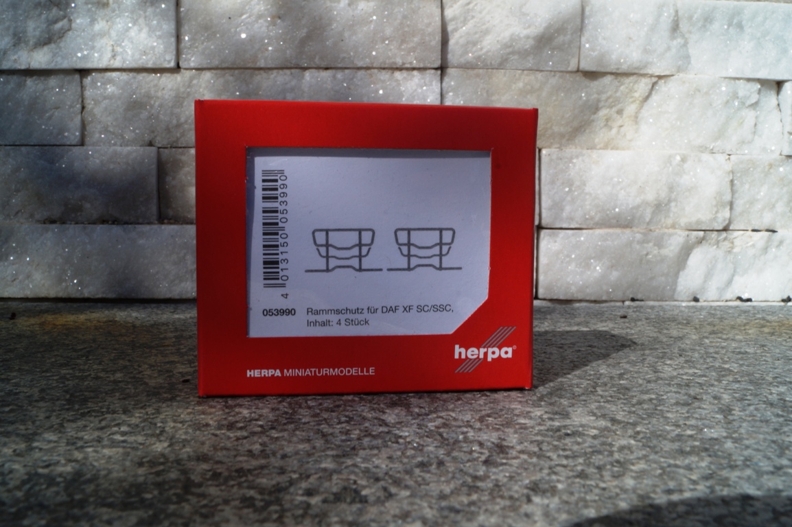 053990 - Herpa -Zubehör Rammschutz für DAF XF SC/SSC Zugmaschinen 4Stück