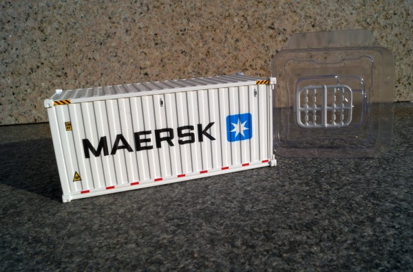 Zubehör 20ft Kühlcontainer "Maersk weiß"