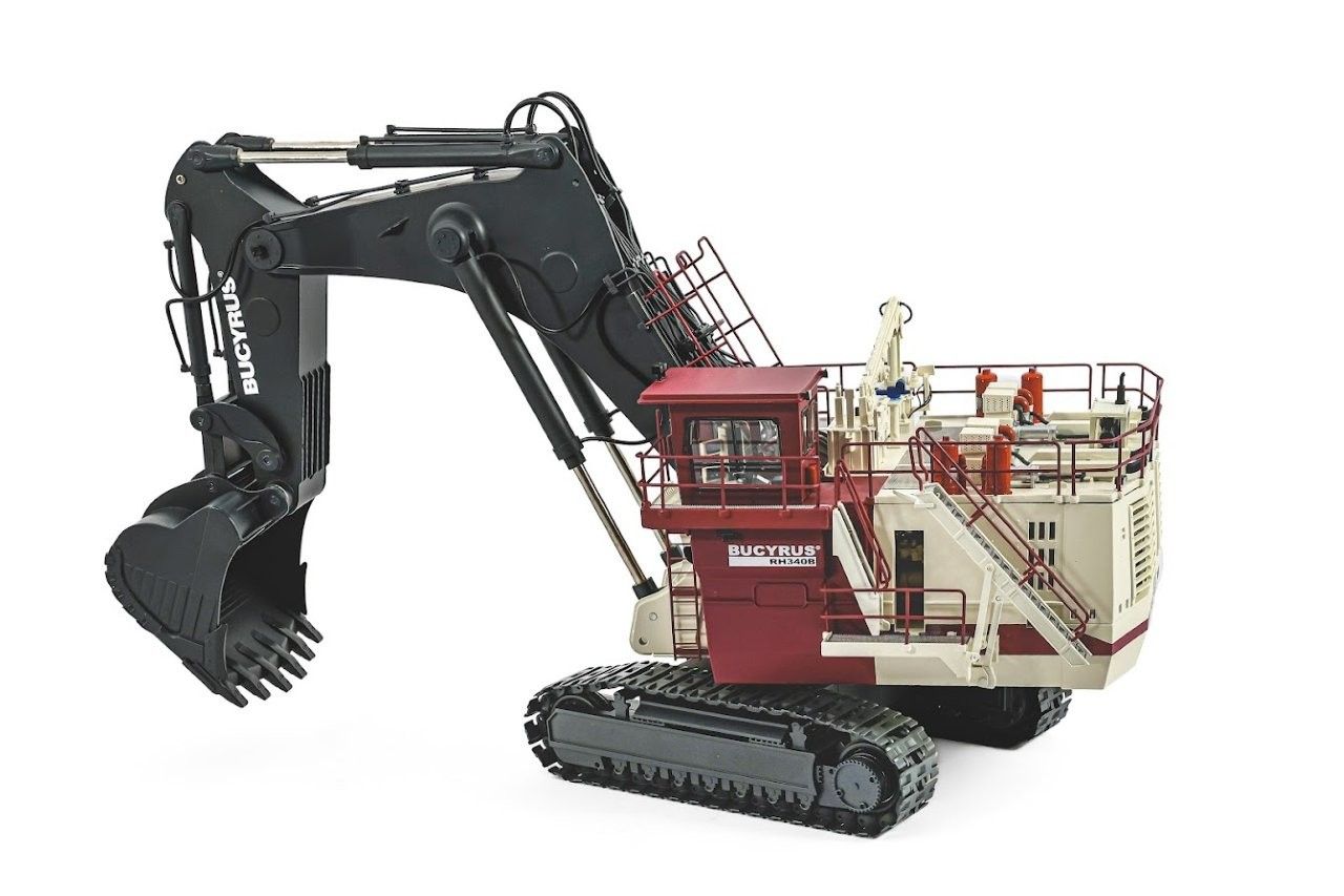 Bymo - BUCYRUS Bagger RH340B mit Tieflöffel
