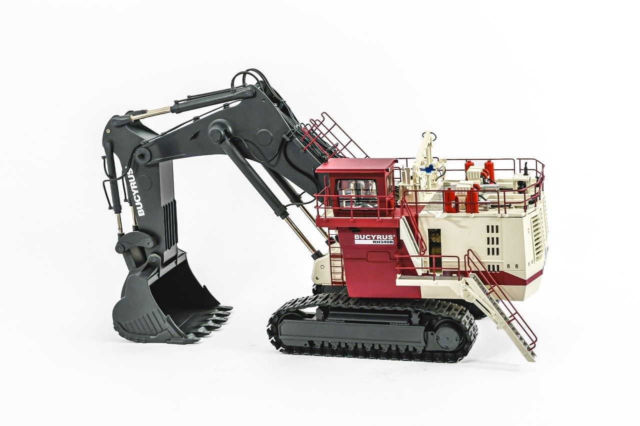 BUCYRUS Bagger RH340B mit Hochlöffel